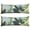Colorful, variant on Rainforest Canopy Pillow Cover Layered Green Leaf Texture, Abstract Nature Design, Premium Velvet for Biophilic, Organic Modern Spaces