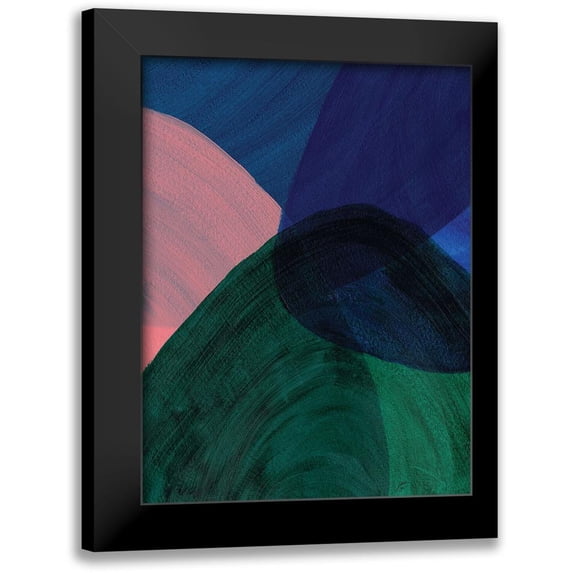 Lee, Judson 15x18 Black Modern Framed Museum Art Print Titled - Green Glass II