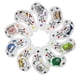 thumbnail image 1 of 10 piezas PU Golf Club Iron Cover Protector mangas Headcover para blanco Sunnimix Cubierta de cabeza de hierro de golf, 1 of 8