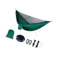 thumbnail image 1 of serony Camping Hammock with Net Netting Hanging Sleep Bed Swing Green, 1 of 9