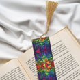 thumbnail image 6 of Kdxio Pride Rainbow Print Metal Tassel Bookmarks,Perfect Gift for Art Lovers and Bookworms Metal Bookmarks for Women, 6 of 8