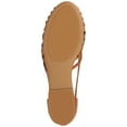 thumbnail image 6 of Journee Womens Ekko Slip On Round Toe Flat Sandals, Widths Available, 6 of 10