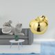 thumbnail image 2 of Escultura de fruta de gato, adorno de mesa, figura de cerámica, artesanía, estatua decorativa de animal para dormitorio, sala de estar, oficina, regal, 2 of 8