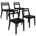 thumbnail image 3 of Now Furniture Dining Room Chairs Set of 4, Solid Wood Modern Kitchen Chair, 3 of 7
