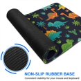 thumbnail image 6 of Long Mouse Pads for Desk,Dark Dinosaur Cactus Pattern Desk Mats on Top Of Desks, Desk Mouse Pad Extra Large with 3mm Non-Slip Base and Stitched Edge for Gaming,Office,Work,Home 47.3"x23.6", 6 of 6