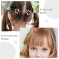 thumbnail image 4 of Pinzas para el pelo de estrella de 20 piezas antideslizantes para niños pequeños, pasadores de pelo de Metal bonitos, accesorios para el cabello para mujeres y niñas, rosa y rojo, 4 of 6