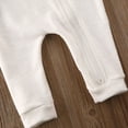 thumbnail image 5 of Baby Girl Boy Clothes Top Hoodie Pocket Bodysuit Romper Long Sleeves Outfit Clothing, 5 of 8