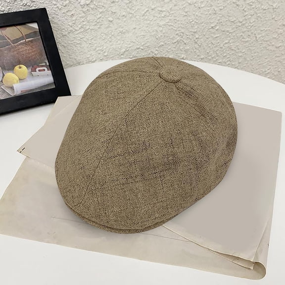VLOOCKLW Leather & Metal Embellishments Hat Western Style with Leather & Metal Embellishments, Felt Outdoor Casual Cap for Rodeo, Parties & Daily Wear