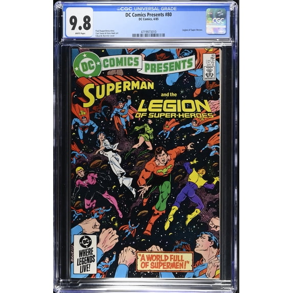 DC Comics Presents #80 - CGC 9.8 Comic Book