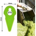 thumbnail image 2 of 50PCS Lawnmower Plastic Cutting Blade for Compatible with Trimmer Strimmer, Red, 2 of 5