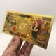 thumbnail image 1 of Billete conmemorativo de oro de Anime Naruto, Sasuke, figura coleccionable, juguetes de Naruto, productos de animación, colecciona tarjetas, regalos Fivean Figuras de anime, 1 of 2