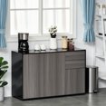 thumbnail image 2 of HOMCOM Kitchen Sideboard with Push-Open Drawers and Storage Cabinets, 2 of 10