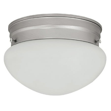 Nickel Matt Ceiling Lamp - Capital Lighting Matte Nickel 1 Light Ceiling Fixture