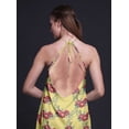 thumbnail image 2 of Bimba Robe de Plage d'Été à Dos Nu Imprimée Florale pour Femmes - Petite, 2 of 6