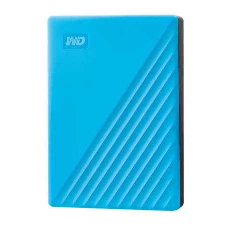 Western Digital 6TB WD My Passport, Portable External Hard Drive HDD, Blue - WDBR9S0060BBL-WESN