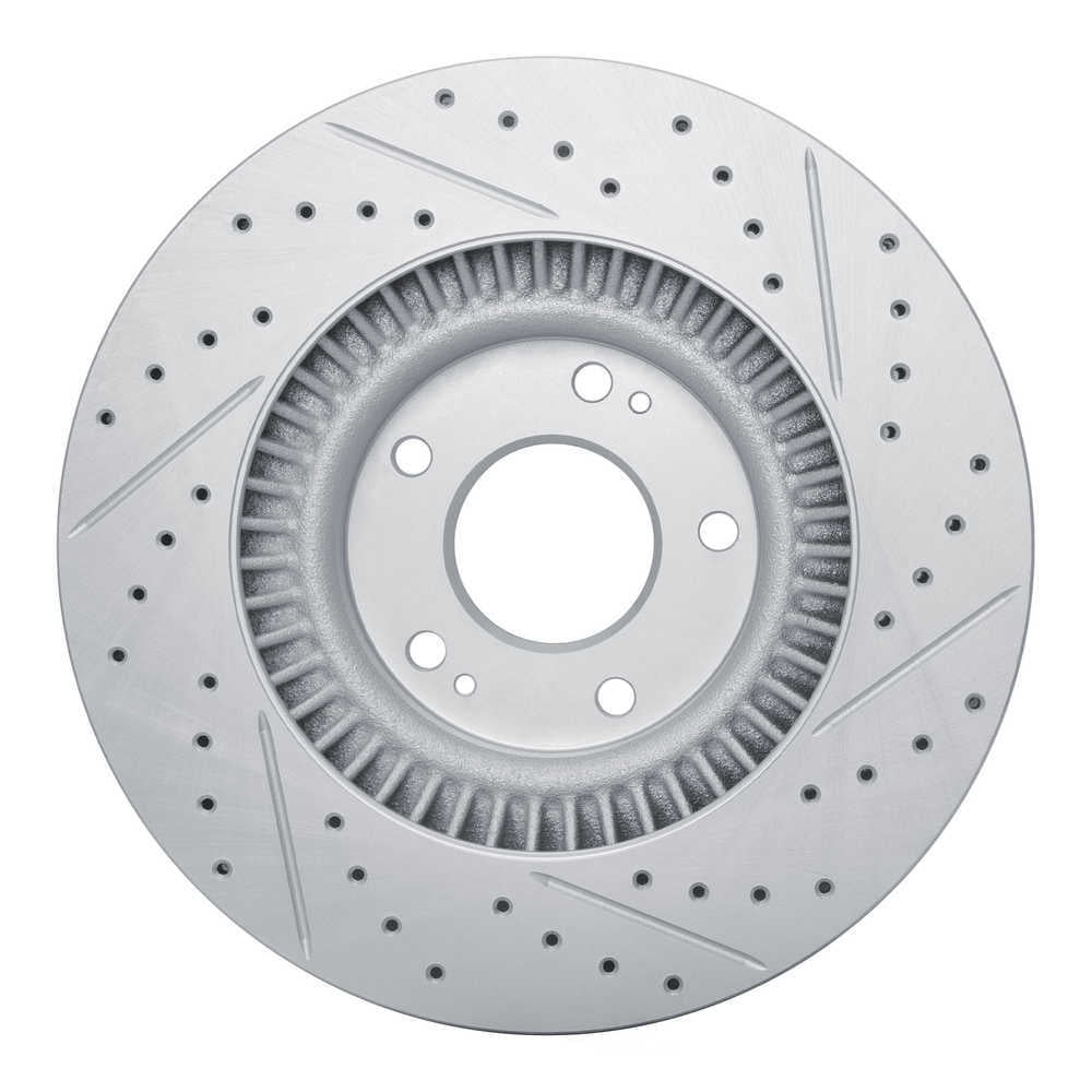Dynamic Friction Company 830-21030L DFC Geoperformance Rotor - Drilled and Slotted