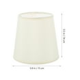 thumbnail image 2 of HINTRMENT Delicate Lamp Shade White PC Decorative Effect Office 1Pack, 2 of 8