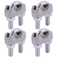 thumbnail image 4 of Miangastore Wire Rope Clip Stainless Steel 12Pcs 1.06In X 0.86In X 0.39In, 4 of 8