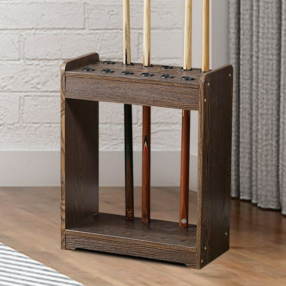 Cue Organizer Floor Stand Billiard Cue Holder Cue Stick Rack Holder 12 Hold Pool