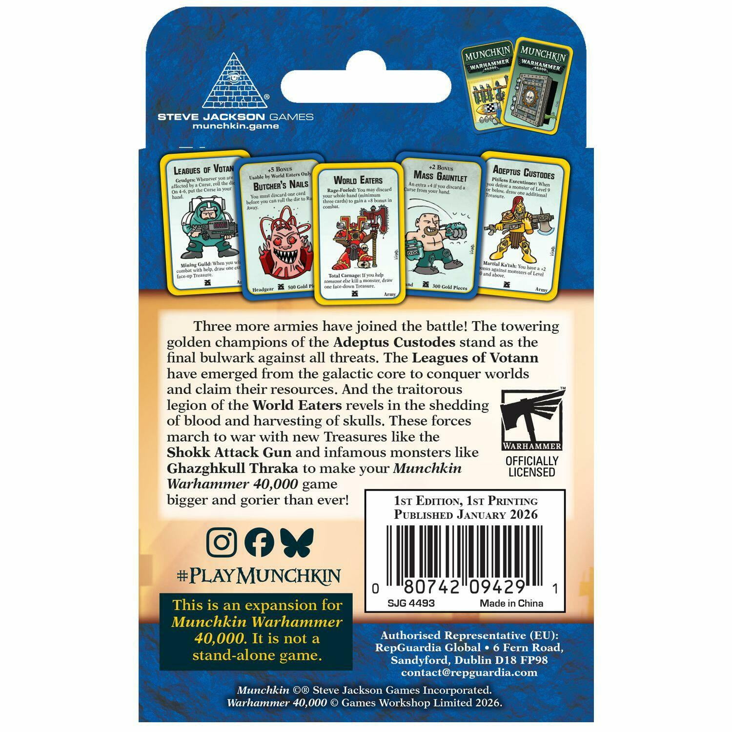 Munchkin Warhammer 40K: Grudges and Gore