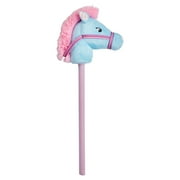 Spark Create Imagine Plush Riding Stick, Blue Unicorn