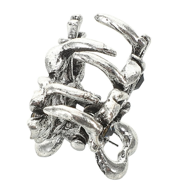 BESTYASH Clip De Garra Plateado Para Con Simple Y Estilo Moderno Para Cualquier Temporada