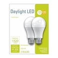 thumbnail image 2 of GE 32594 LED Daylight White Light Bulb, 1,520 Lumens, 14 Watt, A19, 2-Pk. - Quantity 1, 2 of 2
