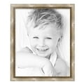 thumbnail image 2 of ArtToFrames 26" x 32" Antique Silver Picture Frame, 26x32 inch Silver Wood Poster Frame (WOM-4944), 2 of 7