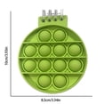 thumbnail image 2 of Push Bubble Notebook Extrusión De Silicona Suave Bloc De Notas De Burbujas Juguete De Descompresión seitruly FN006544-01, 2 of 6