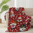 thumbnail image 4 of Christmas Gnomes Blanket for Boys Girls, Kids Throw Blanket Gift for Child, Fluffy Cozy Soft Lightweight Blankets for Bed Office, 40x50 Inches, 4 of 6