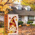 thumbnail image 3 of Thanksgiving Fall Autumn Pumpkin Wwarf Welcome Fall Courtyard Garden Flag Yard Decor, 3 of 3