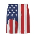 thumbnail image 2 of Abcnature Men's Athletic Shorts, Sports Gym Running Short Pants, Men Independence Day Striped Flag Print Shorts, Elastic Waist Beach, Cargo Casual Hiking Shorts Red XXL, 2 of 3