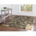 thumbnail image 2 of Masters Barcelona 5x7.6 Charcoal Slate Area Rug Easy Care Polypropylene, 2 of 5