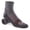 Denim/Red, variant on Men's Merino Wool Blend Midweight Quarter Crew Socks, 3 Pairs Gray/Orange LARGE