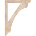 thumbnail image 3 of Ekena Millwork 3 1/2"W x 34"D x 46"H Legacy Slat Smooth Bracket, Douglas Fir, 3 of 4