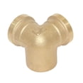 thumbnail image 3 of 2-16 piezas DN15 de latón de 3 vías para tubería de agua, adaptador de grifo 2 piezas perfecl Conector en T de latón, 3 of 6