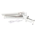 thumbnail image 4 of Double Headed Clip Table Lamp Folding Long Swing Arm Eye Care Brightness Adjustable Study Reading Lights, 4 of 8