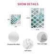 thumbnail image 7 of Turquoise Morocco Kitchen Dish Towels for Drying Dishes Set of 2, Grey Ombre Retro Mottled Painting Art Waffle Weave Microfiber Hand Tea Bathroom Towels Quick Dry & Absorbent Towel 12x12, 7 of 7