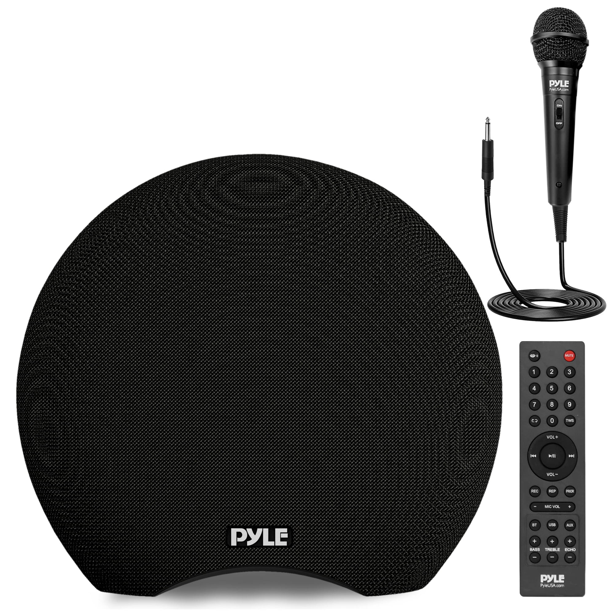 Pyle Portable Waterproof Bluetooth Speaker 280-Watt Max Output Power Wireless Music Streaming