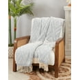 thumbnail image 4 of Saro Lifestyle Diamond Woven Throw Blanket, 4 of 4
