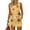 Yellow, variant on BOMYJESK 2 Piece Sets for Women Summer Casual Sleeveless Tank Top Bottom Matching Floral Print Lounge Short Sets Trendy Drawstring Elastic Waisted Sweatsuit with Pockets Black XL