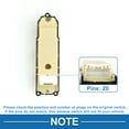 thumbnail image 4 of Interruptor de ventana eléctrica Unique Bargains No.8404060052 para el lado del conductor delantero izquierdo para Lexus RX330 RX350 GX470 Negro, 4 of 7