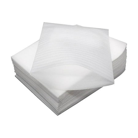 

100pcs Anti-static Cushion Pouches Safely Wrap Cup Dishes Shockproof Electronic Product Packing Supplies for Moving Storage (Whit