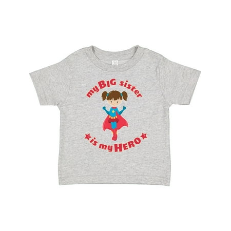 

Inktastic My Big Sister is My Hero Gift Toddler Boy or Toddler Girl T-Shirt