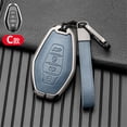 thumbnail image 4 of Car Key Case Cover Key Bag For Chery X70 x95 x90 Accessories Car-Styling Auto Protect Set Keychain Holder Shell Alloy Protection, 4 of 17