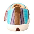 thumbnail image 4 of TWISTED X Infant Unisex Hooey Driving Moccasins, Color: Blue Multi, Size: 7, Width: M, 4 of 5