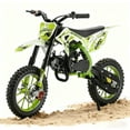 thumbnail image 2 of Seipouy 49cc 2-Stroke Kids Dirt Bike | Pro Gas Pocket & Power Motorcycle | Off-Road 10" Tire | Inverted Hydraulic Shock Absorption | Easy Pull Start, 2 of 9