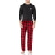 thumbnail image 1 of Conjunto de pijama Beverly Hills Polo Club de forro polar con top térmico, 1 of 4