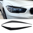 thumbnail image 1 of Ceja 2 Piezas Faro Ceja Negro Brillante Ajuste Del Párpado Izquierdo Derecho Para 1 Serie F20 F21 Facelift Hatchback 2015-2019, 1 of 7