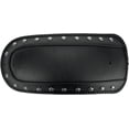thumbnail image 2 of Mustang Motorcycle Fender Bib - Studded Black Synthetic Leather, Felt-Backed, Street Bike (78073), 2 of 3